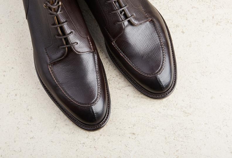 Edward Green Cranleigh 202 Last — Dark Brown Utah With Dainite Rubber Soles