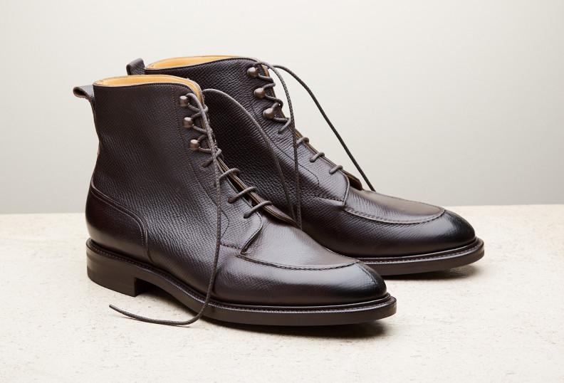 Edward Green Cranleigh 202 Last — Dark Brown Utah With Dainite Rubber Soles