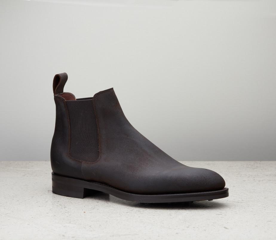 edward green Govan 202 last — iron waxed suede edward green Govan 202 last — iron waxed suede