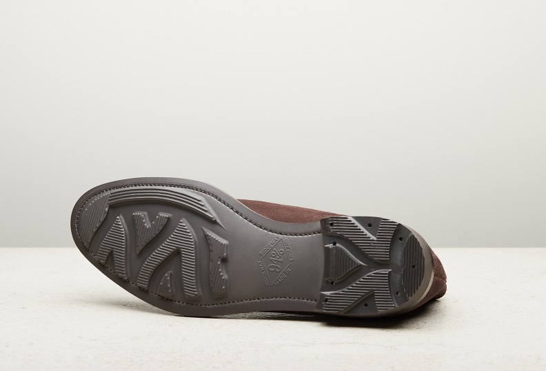 Edward Green Halifax Unlined 202 Last — Mink Suede