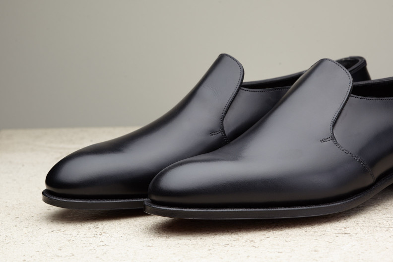 Edward Green Ewhurst 82 Last — Black Calf With Leather Soles