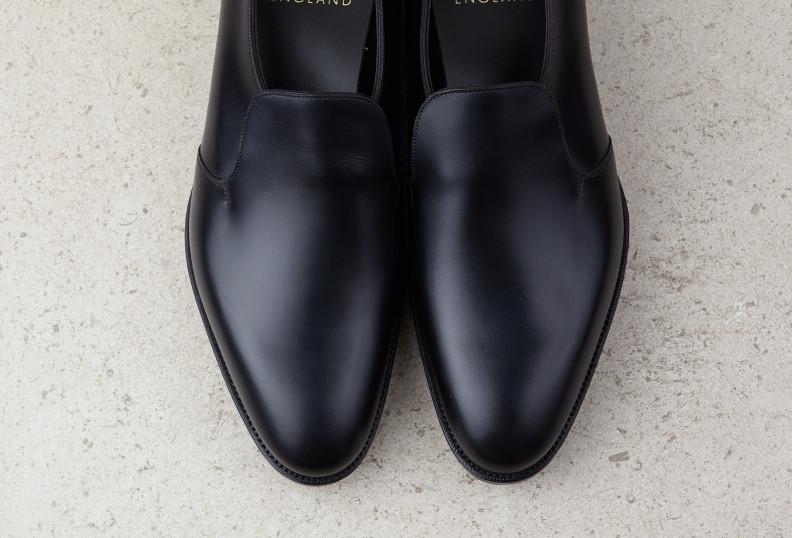Edward Green Ewhurst 82 Last — Black Calf With Leather Soles