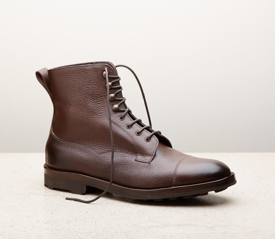 edward green Galway 64 Last — walnut country calf with rugged ridgeway soles