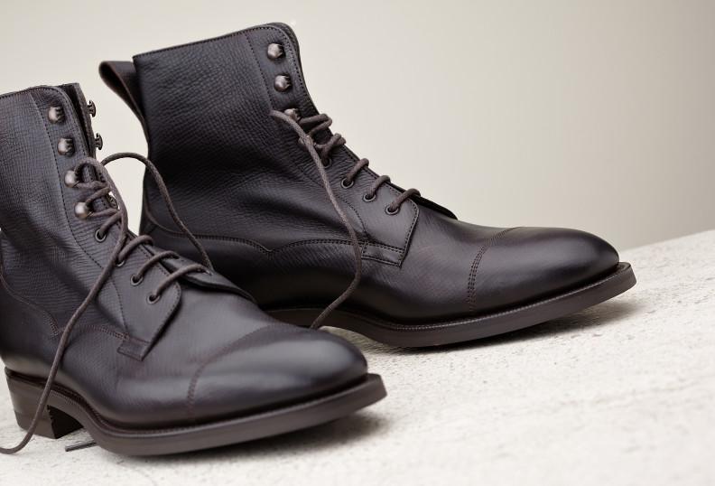 Edward Green Galway 82 Last — Dark Brown Utah With Dainite Rubber Soles