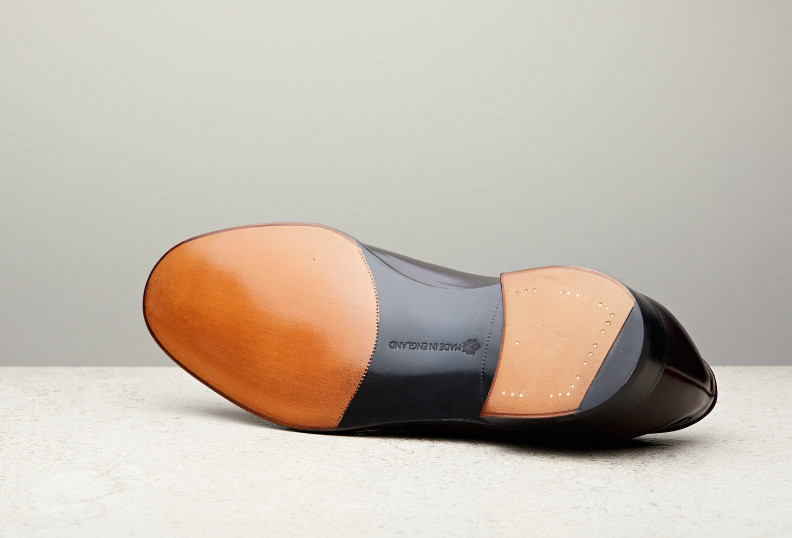 Edward Green Greenwich Unlined 184 Last — Burgundy Cordovan With Slim Leather Soles