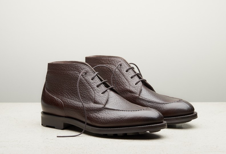 edward Green Halifax Unlined 202 Last — Brown London Grain