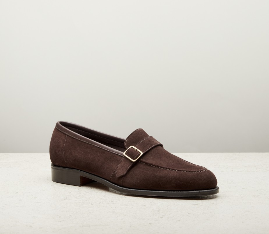 edward green Horton 184 Last — mink suede with slim leather soles edward green Horton 184 Last — mink suede with slim leather soles