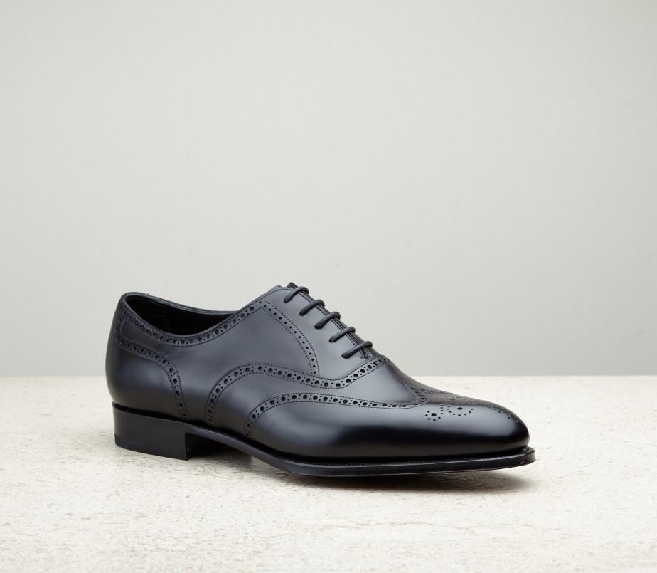 edward green Inverness 82 last — black calf with single leather soles edward green Inverness 82 last — black calf with single leather soles