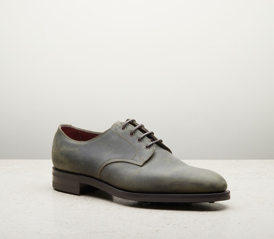 edward green Leith 202 Last — khaki waxed suede with dainite rubber soles edward green Leith 202 Last — khaki waxed suede with dainite rubber soles
