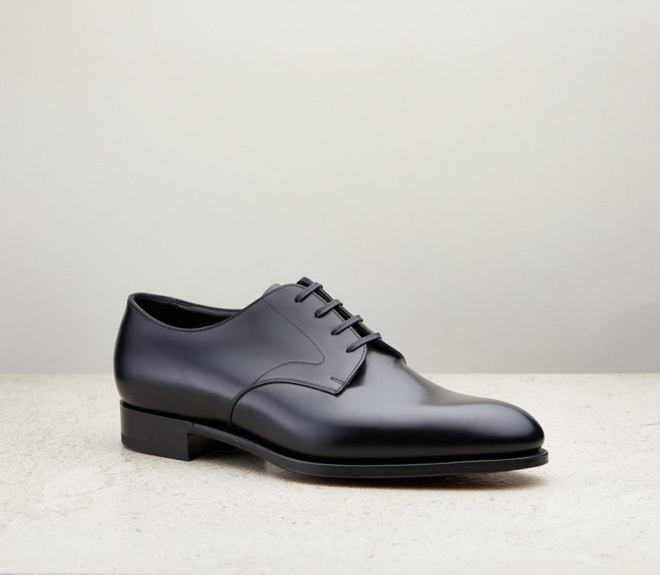 edward green Moorgate 82 Last — black calf with leather soles