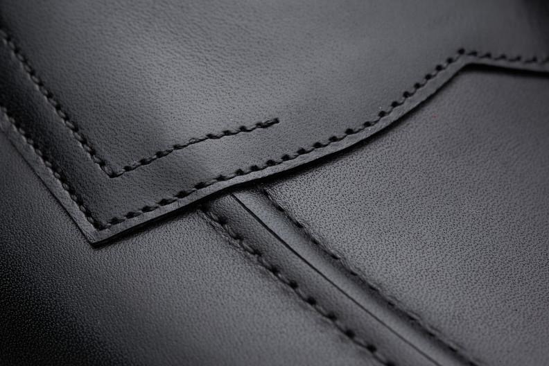 Edward Green Piccadilly 184 Last — Black Calf With Light Leather Soles