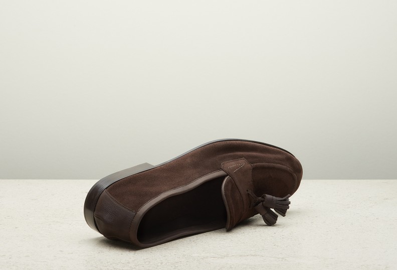 Edward Green Portland 389 Last — Espresso Baby Calf Suede