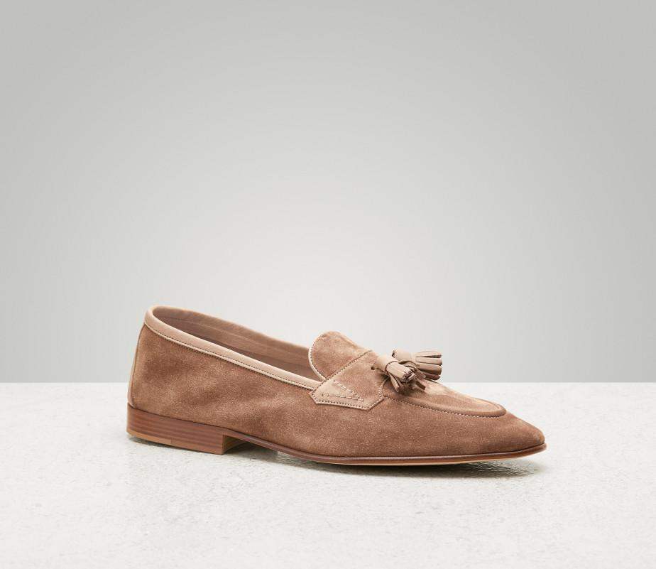 edward green Portland 389 Last — mole baby calf suede with leather soles edward green Portland 389 Last — mole baby calf suede with leather soles