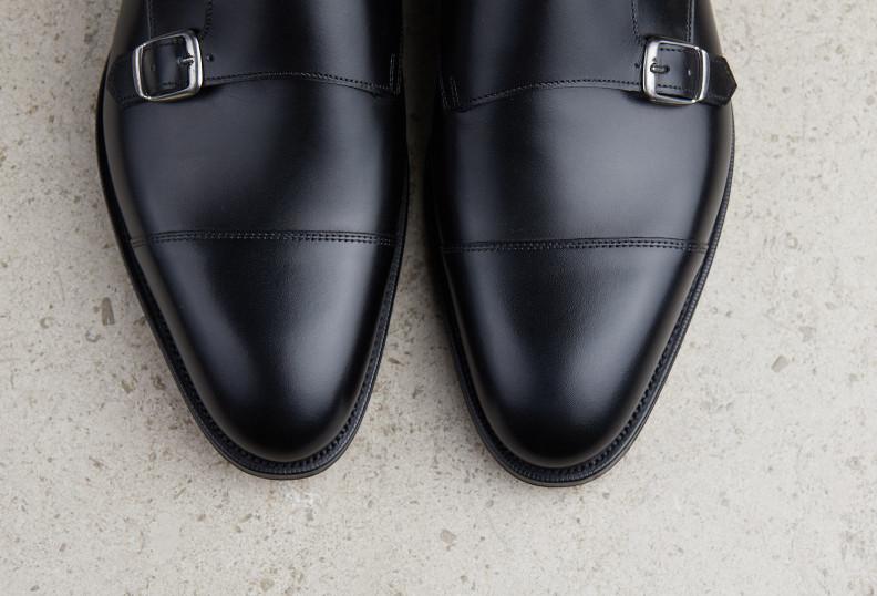 Edward Green Westminster 82 Last — Black Calf With Leather Soles