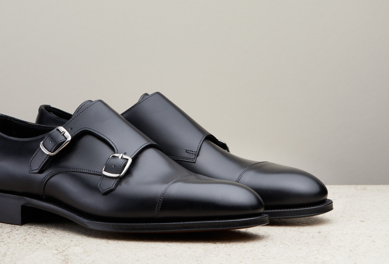 Edward Green Westminster 82 Last — Black Calf With Leather Soles