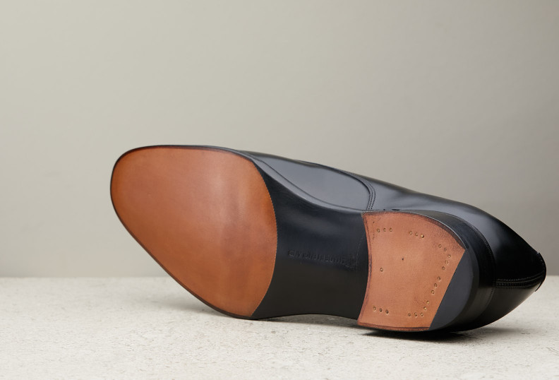 Edward Green Westminster 82 Last — Black Calf With Leather Soles