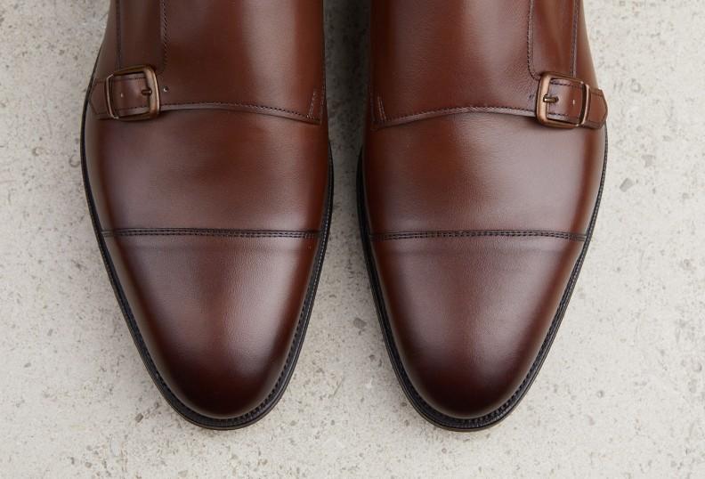 Edward Green Westminster 82 Last — Dark Oak Antique Calf With Leather Soles