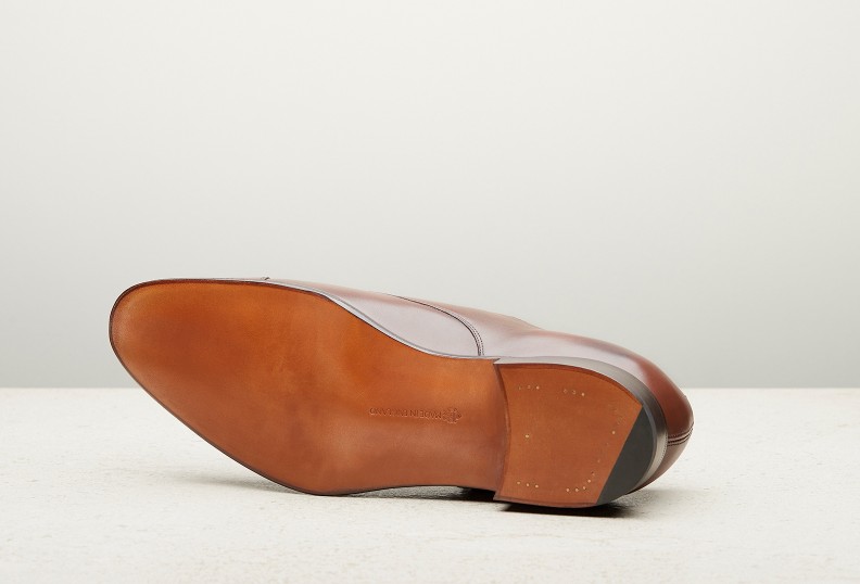 Edward Green Westminster 82 Last — Dark Oak Antique Calf With Leather Soles