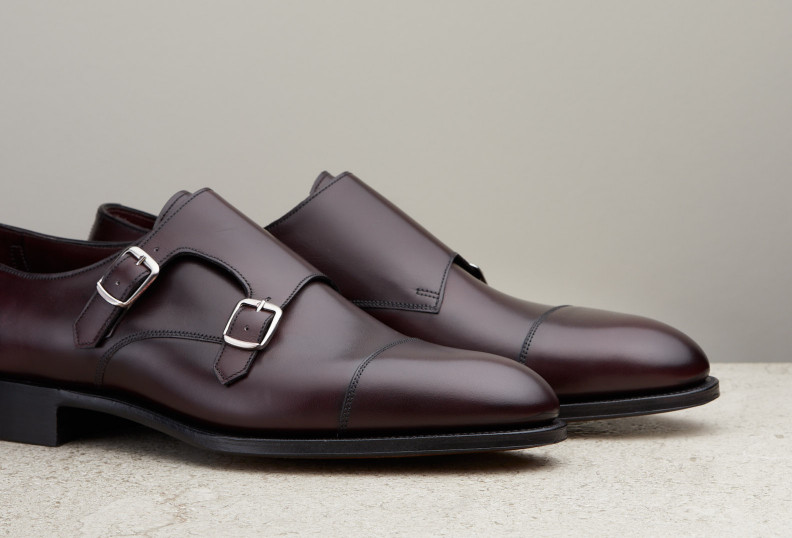 Edward Green Westminster 82 Last — Nightshade Antique Calf With Leather Soles