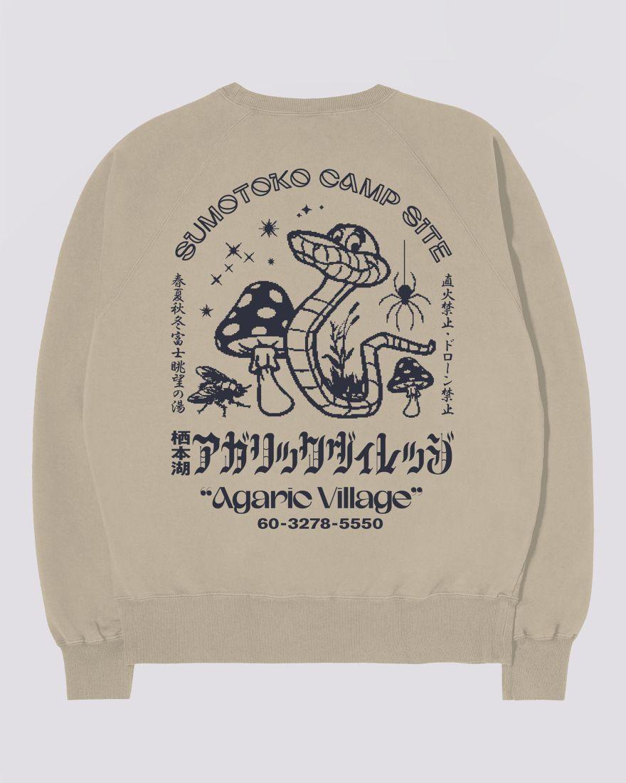 EDWIN Agaric Village Sweat Garment Washed