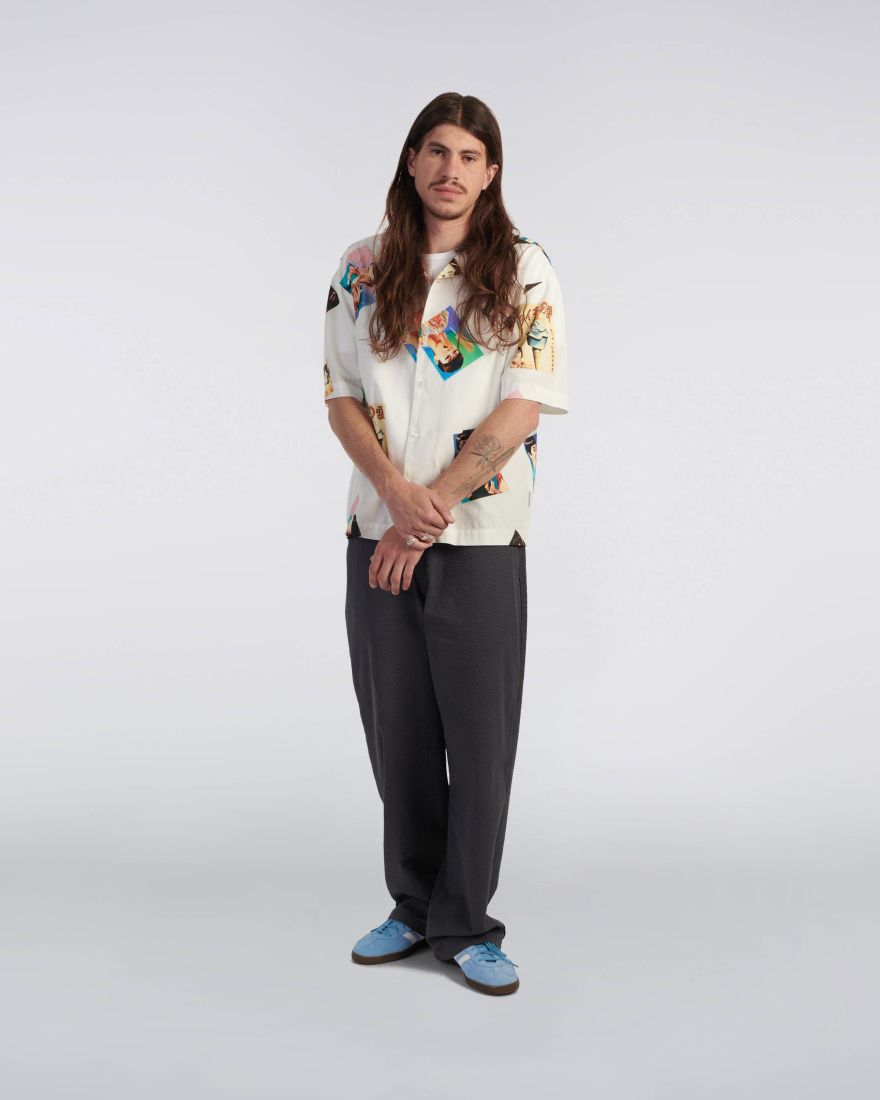 EDWIN Aisukurimu Shirt SS Garment Washed