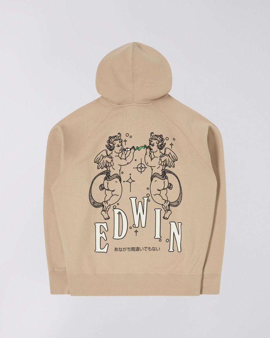 EDWIN Angels Hoodie Sweat Garment Washed