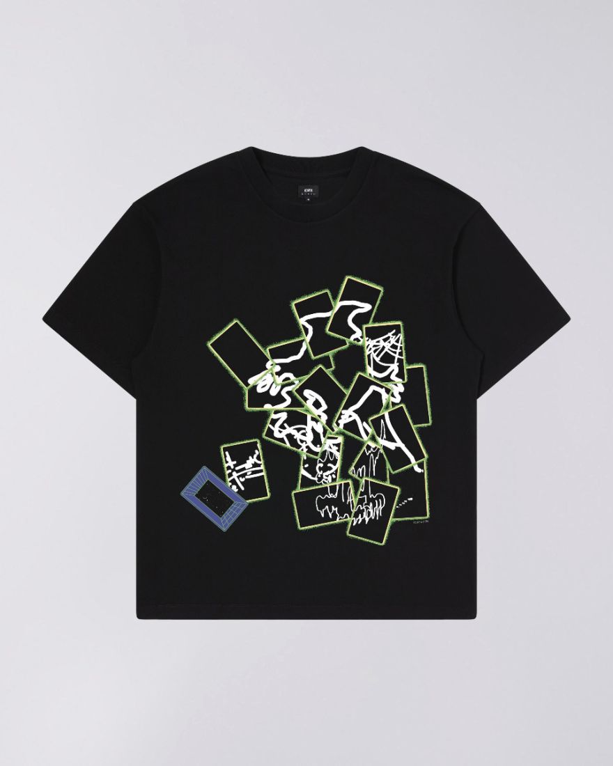 EDWIN Bien T-Shirt garment washed