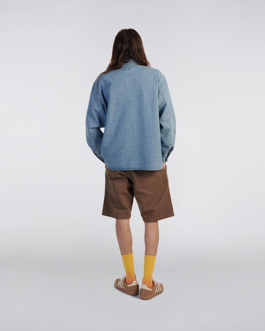 EDWIN Big-DNM Shirt LS Heavy Bleach Wash