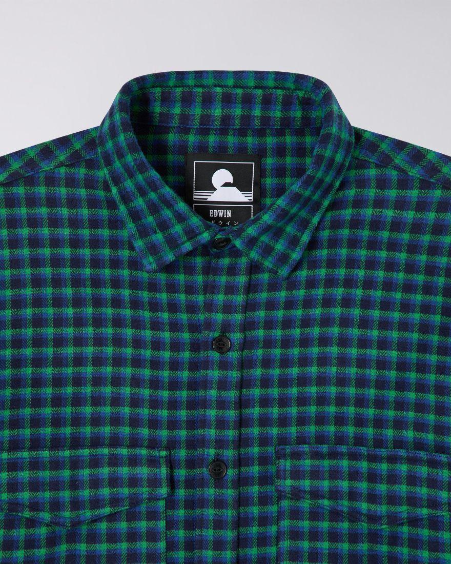 EDWIN Big Shirt LS Garment Washed