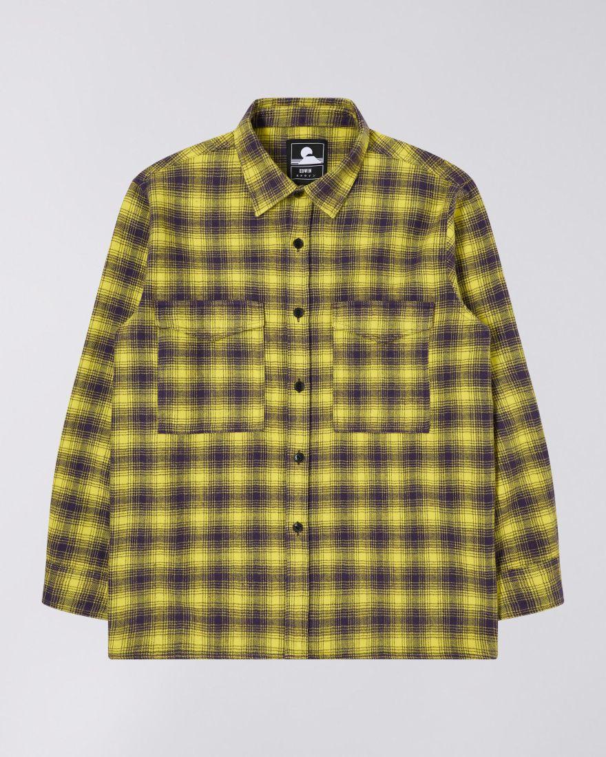 EDWIN Big Shirt LS garment washed