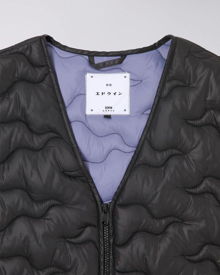 EDWIN Camper Vest Black