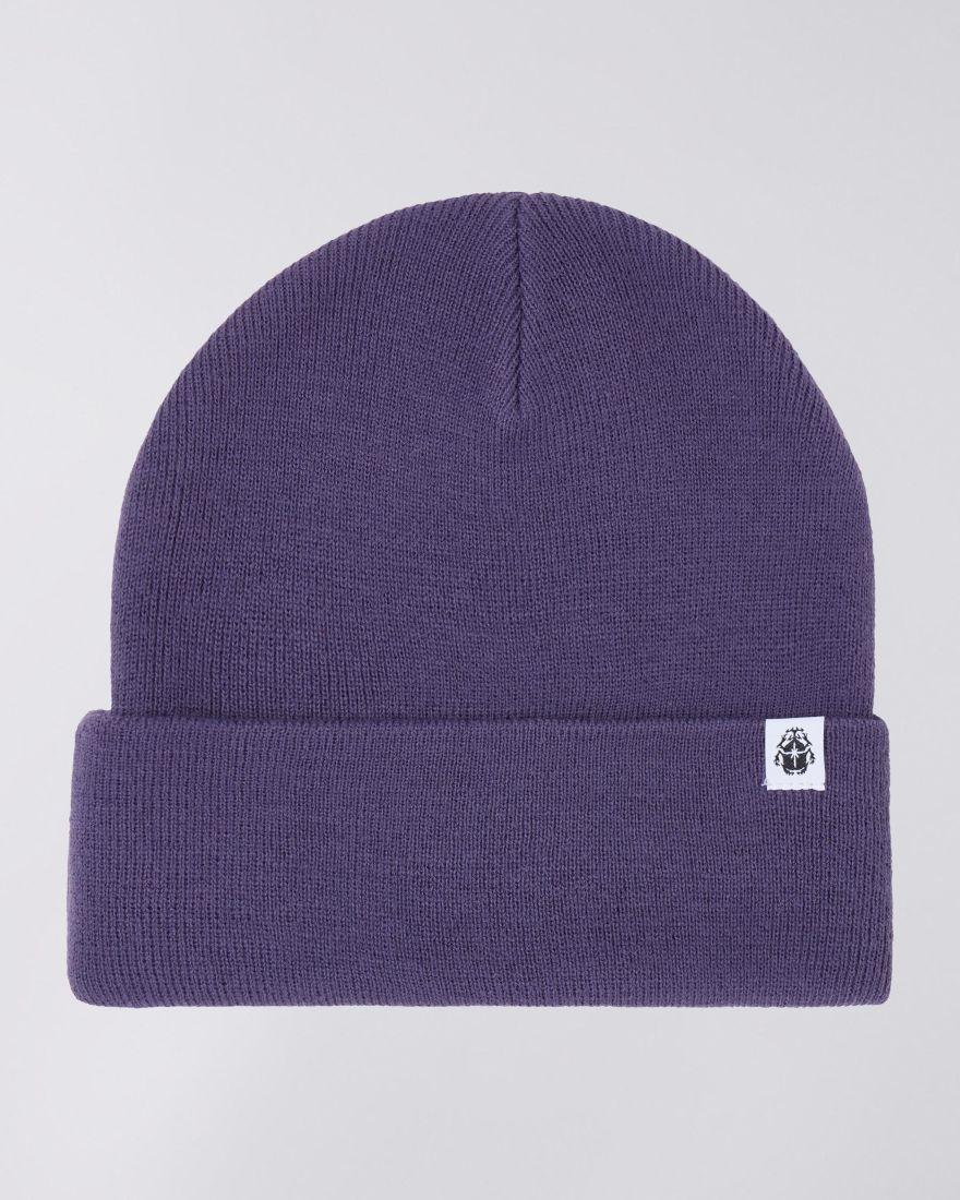 EDWIN Classic Beanie Purple