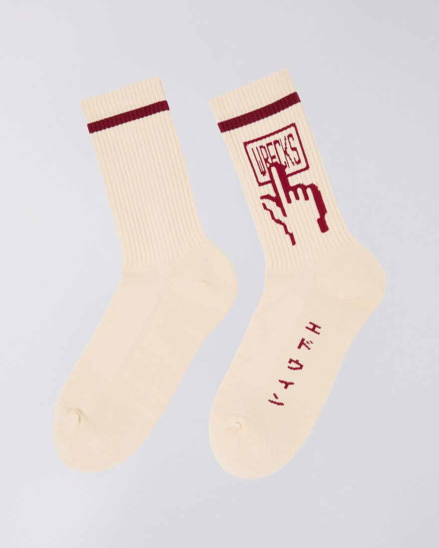 EDWIN Clicker Socks garment washed