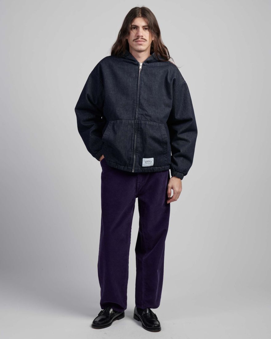 EDWIN Daimon Hooded Jacket Lined rinsed