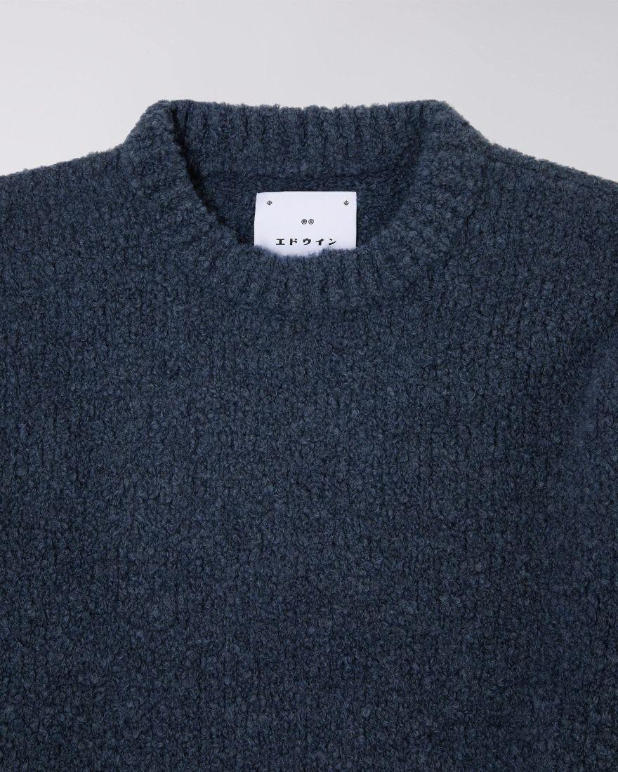 EDWIN Dun Textured Sweater Ink