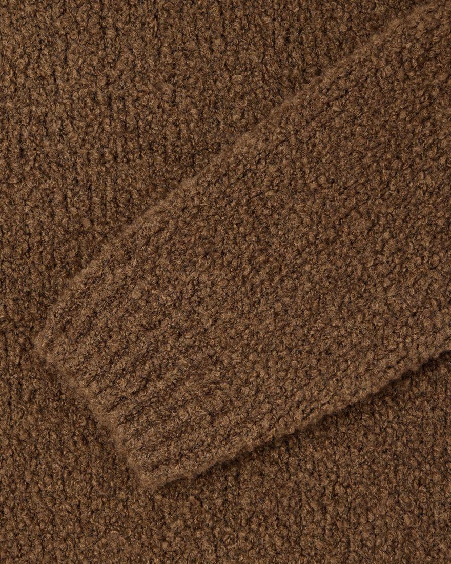 EDWIN Dun Textured Sweater Taupe