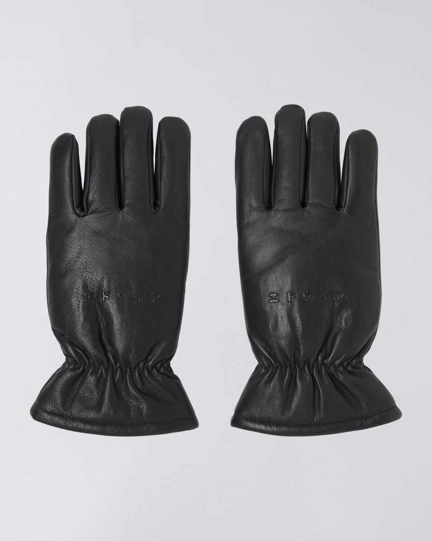 EDWIN Edwin Leather Gloves unwashed