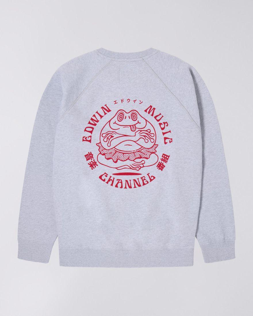 EDWIN Edwin Music Channel Sweat Garment Washed