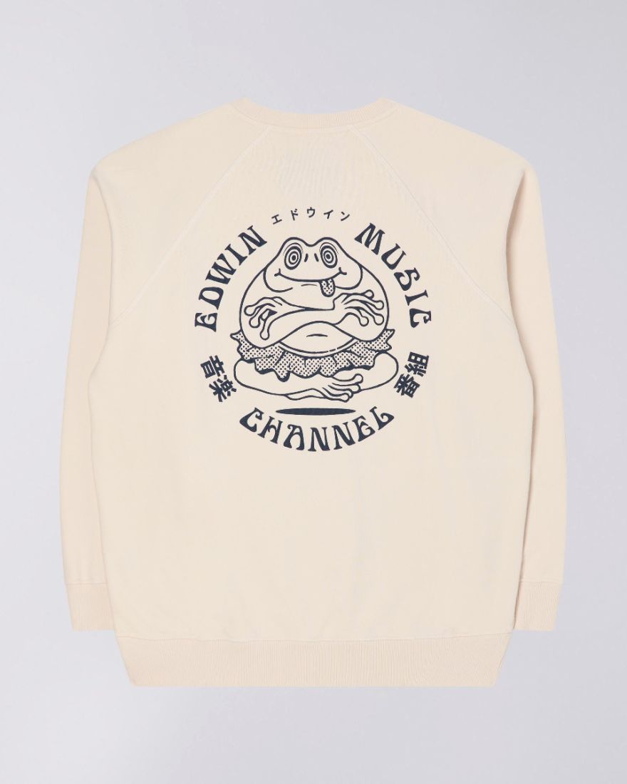 EDWIN Edwin Music Channel Sweat Garment Washed