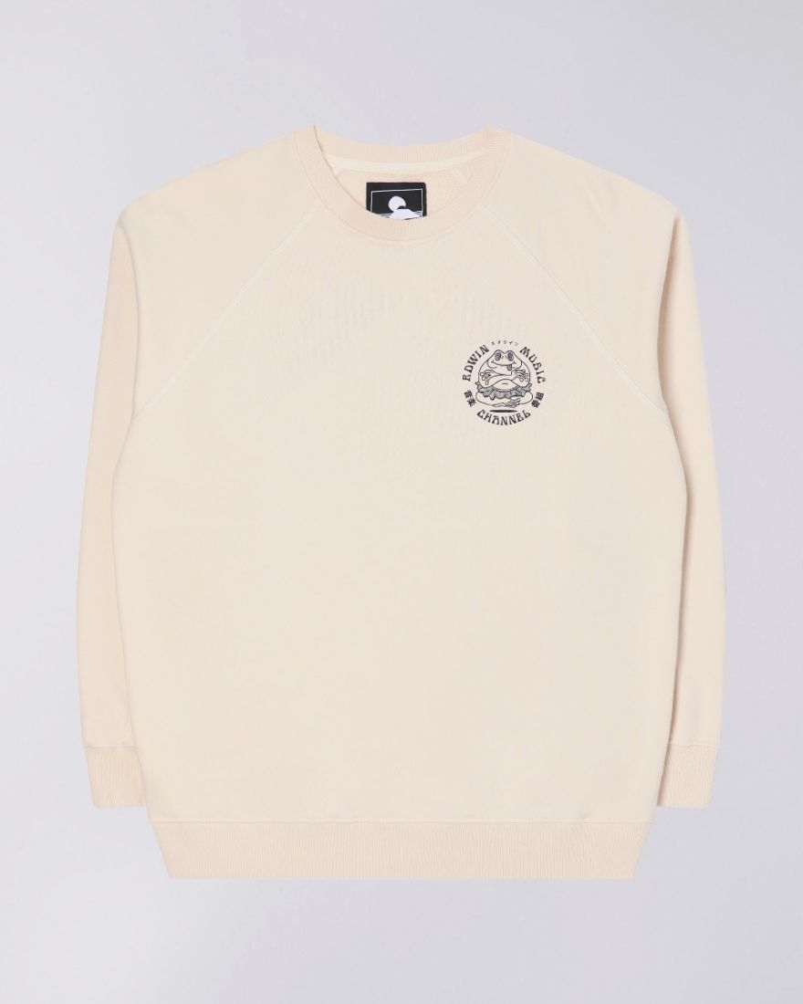 EDWIN Edwin Music Channel Sweat garment washed