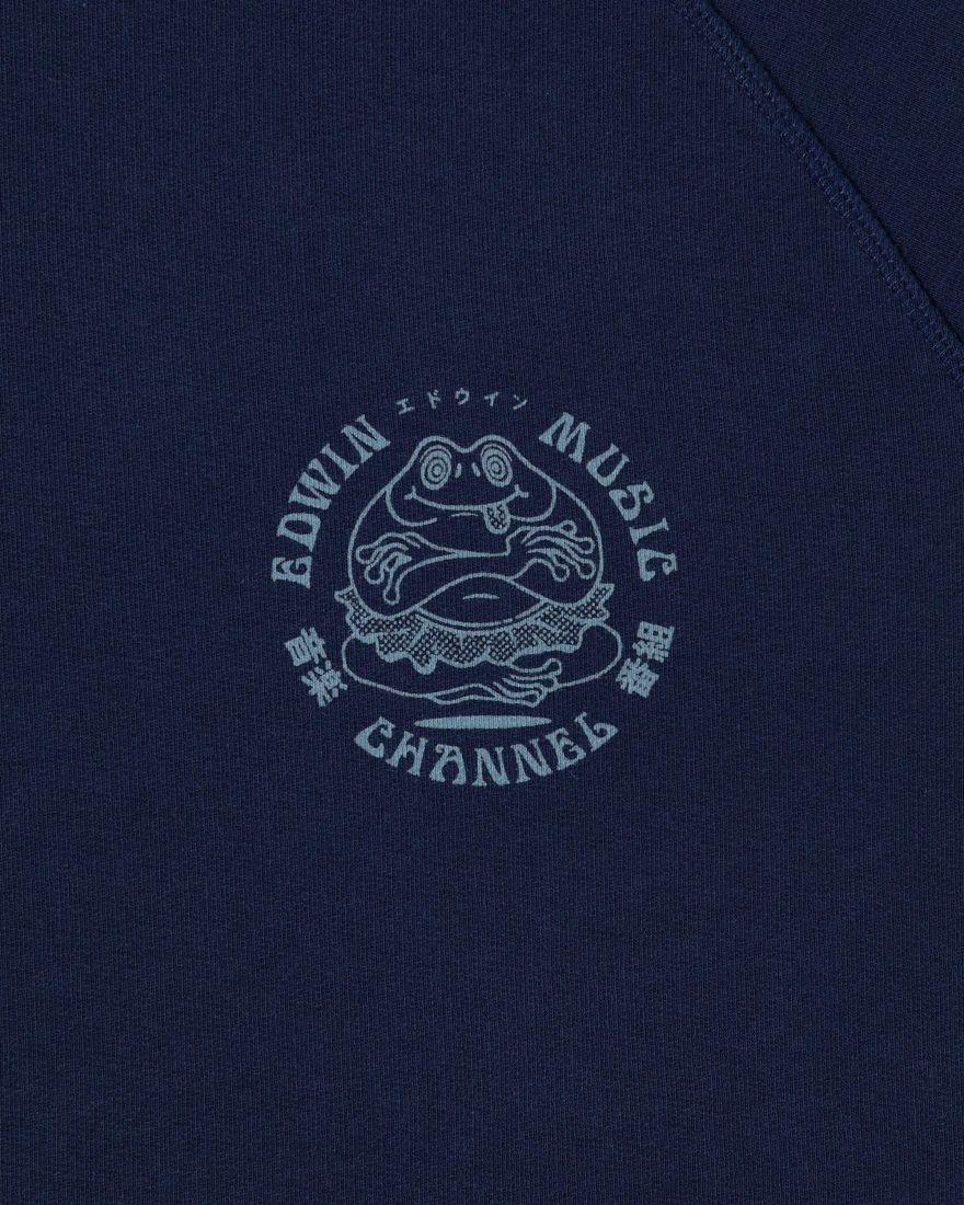 EDWIN Edwin Music Channel Sweat Garment Washed