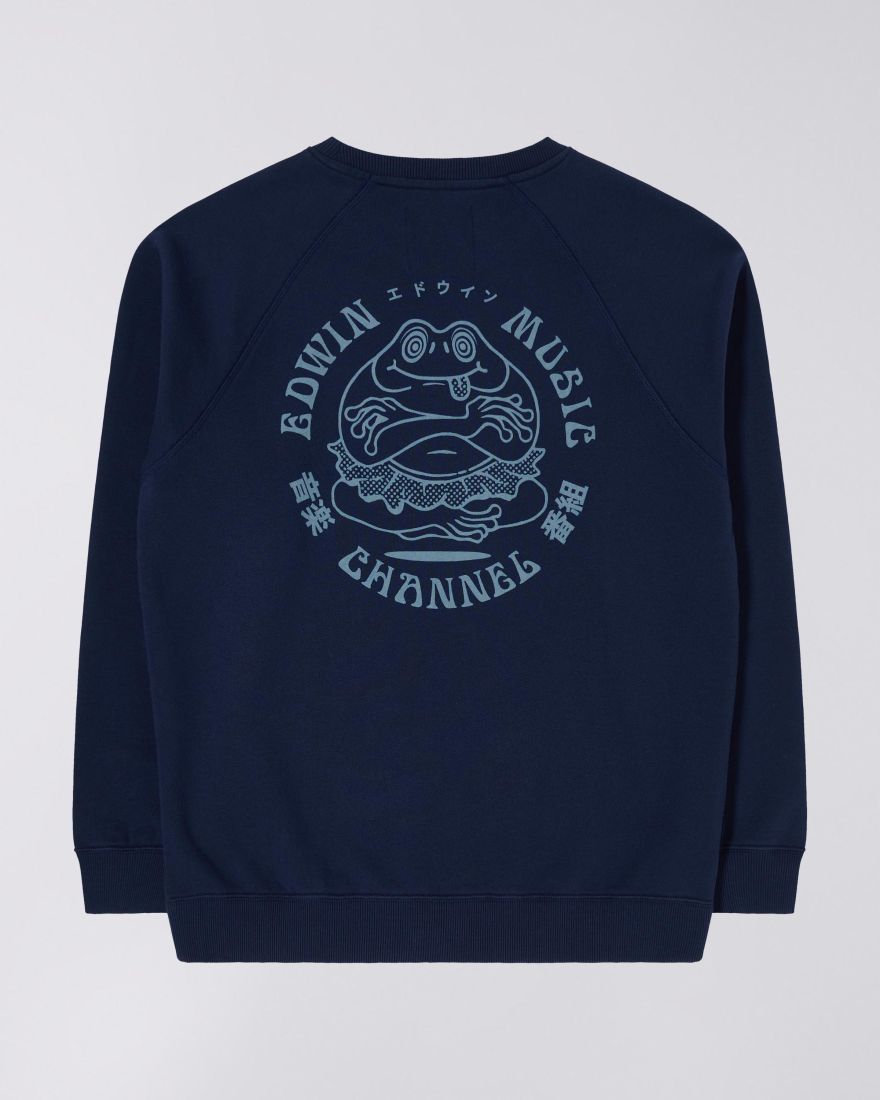 EDWIN Edwin Music Channel Sweat Garment Washed
