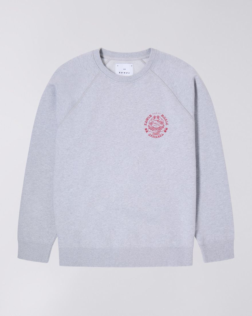 EDWIN Edwin Music Channel Sweat garment washed