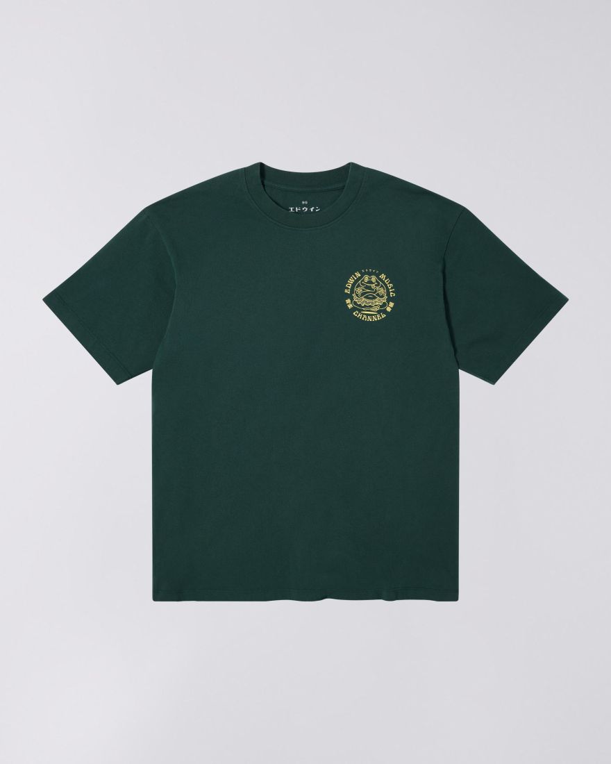 EDWIN Edwin Music Channel T-Shirt Green Gables