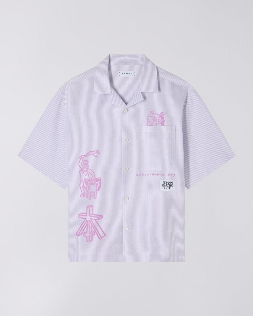 EDWIN Edwin Reader's Club Shirt SS Garment Washed
