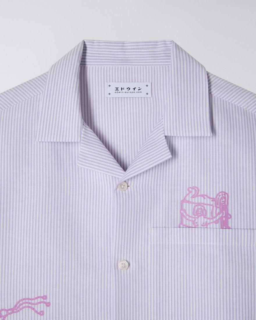 EDWIN Edwin Reader's Club Shirt SS Garment Washed