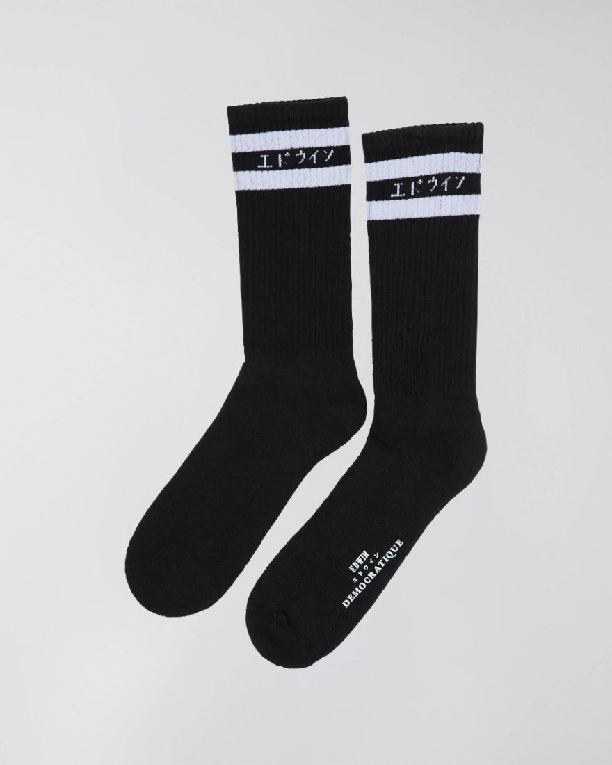 EDWIN Edwin X Democratique Tube sock Black