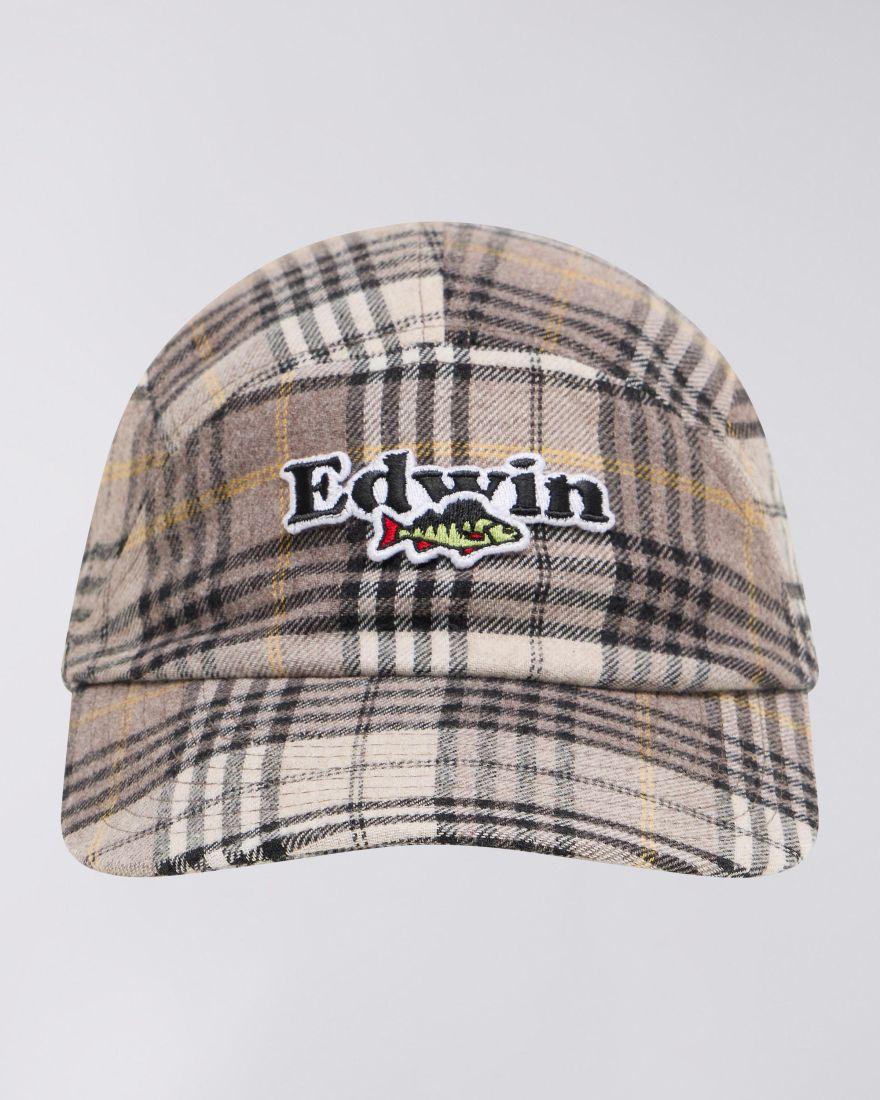 EDWIN EDWIN x SHS Camp Cap Grey Blue