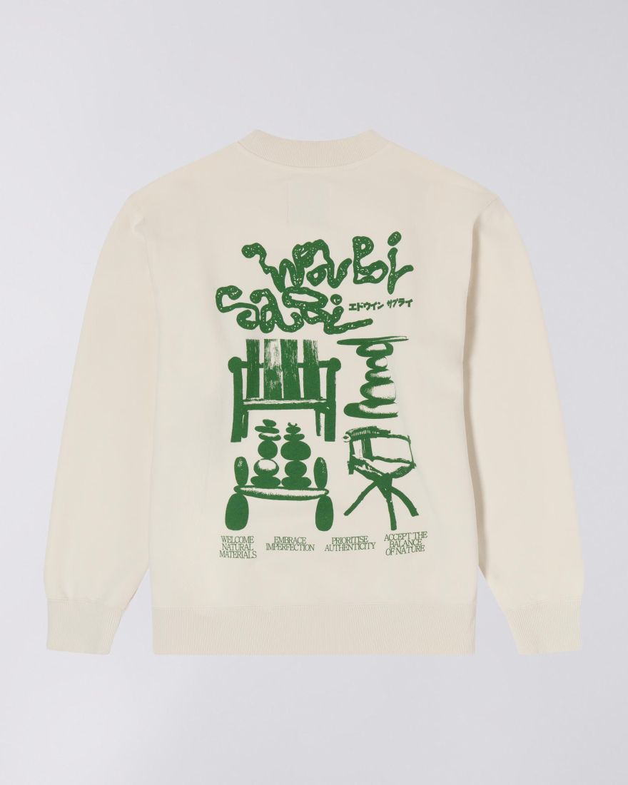 EDWIN Embrace Imperfection Sweat Whisper White