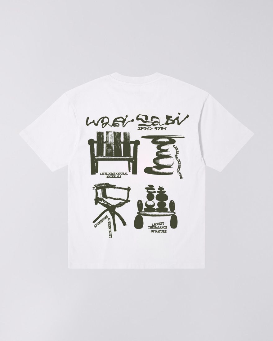 EDWIN Embrace Imperfection T-Shirt White